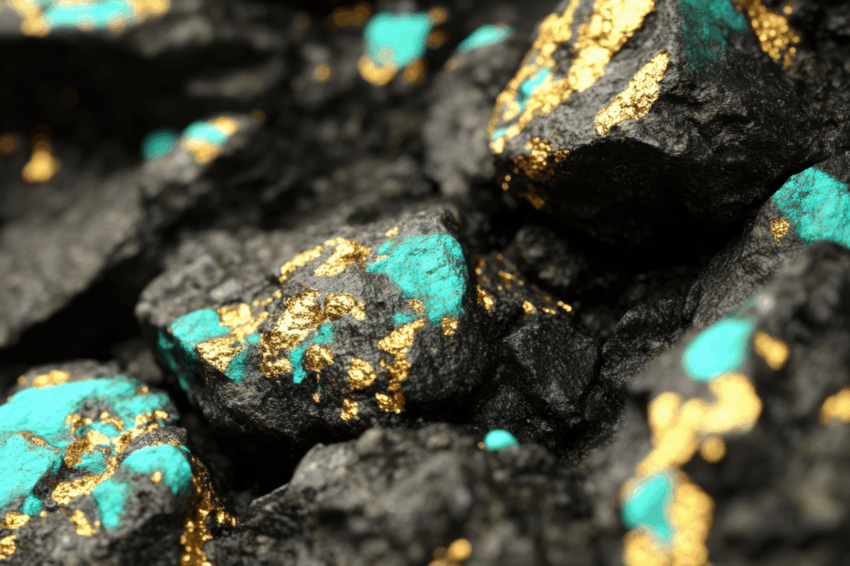 Vários minerais e pedras preciosas, incluindo terras raras, usados na fabricação de chips e componentes tecnológicos essenciais para instrumentos de astronomia.