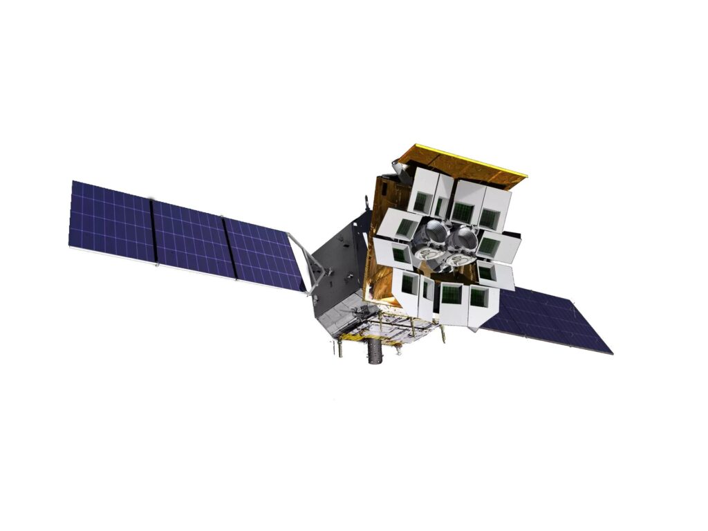 ilustração da espaçonave Sonda Einstein.